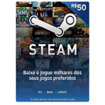 Cartão R$50 Steam